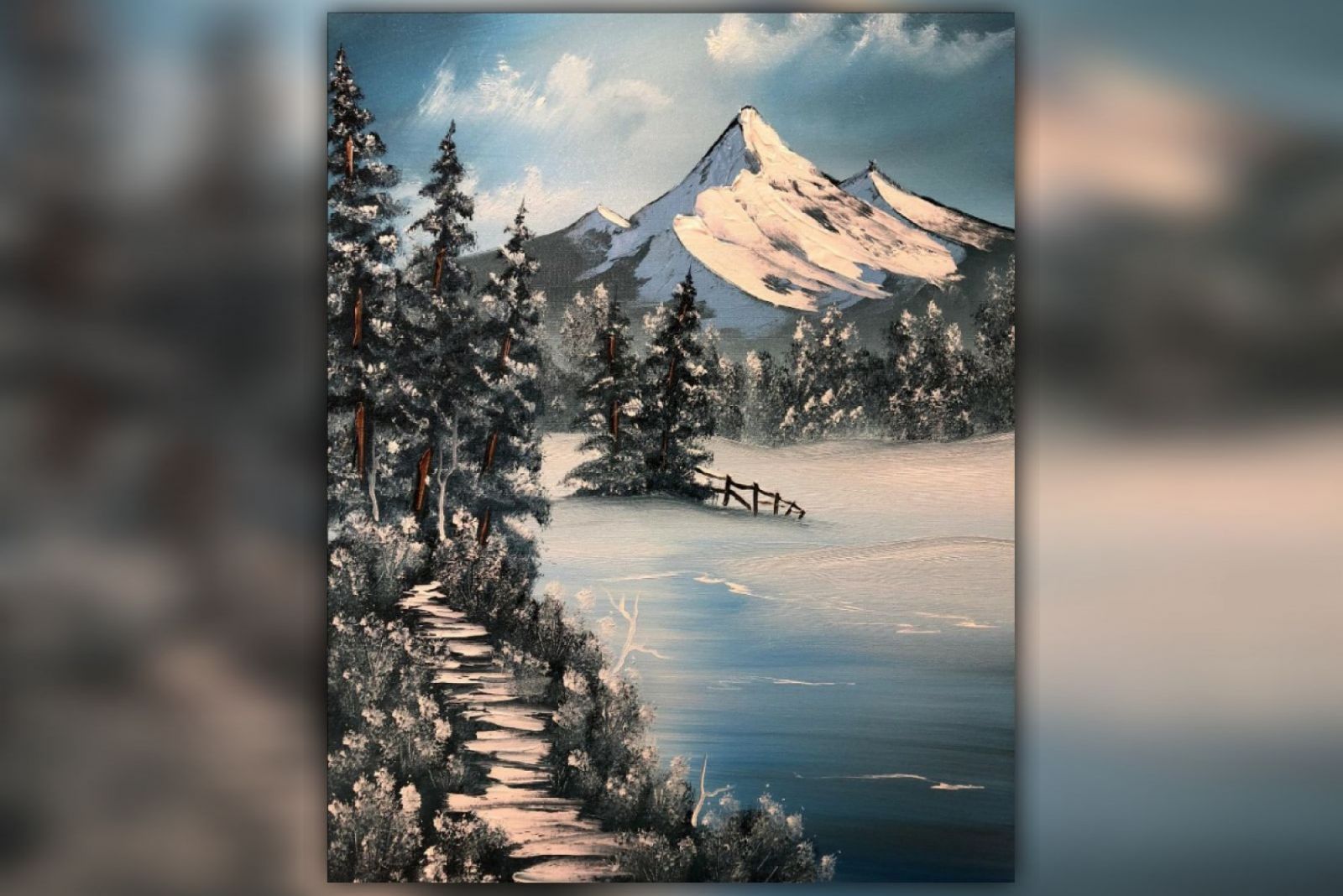 Onlinekurs Winterlandschaft mit AiArt